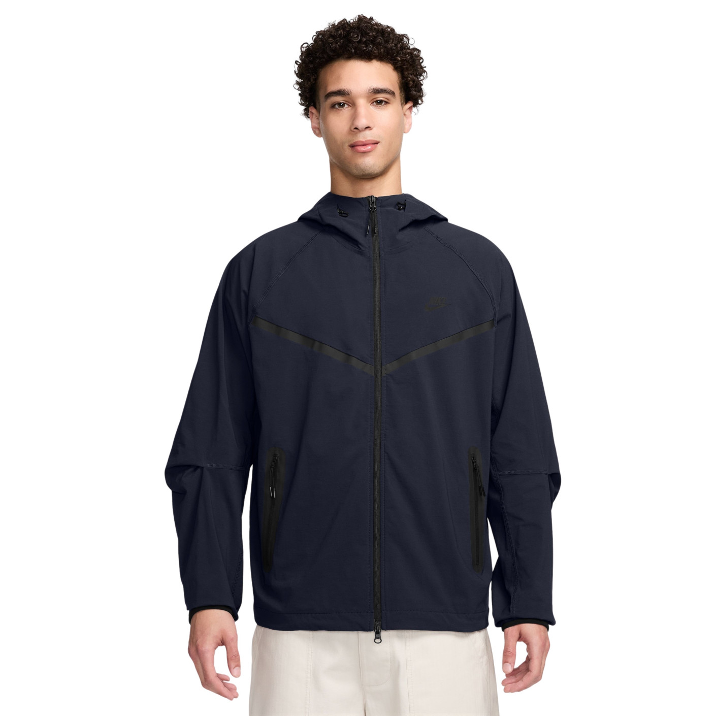 Nike Sportswear Tech Windrunner Jacket Dark Blue Black
