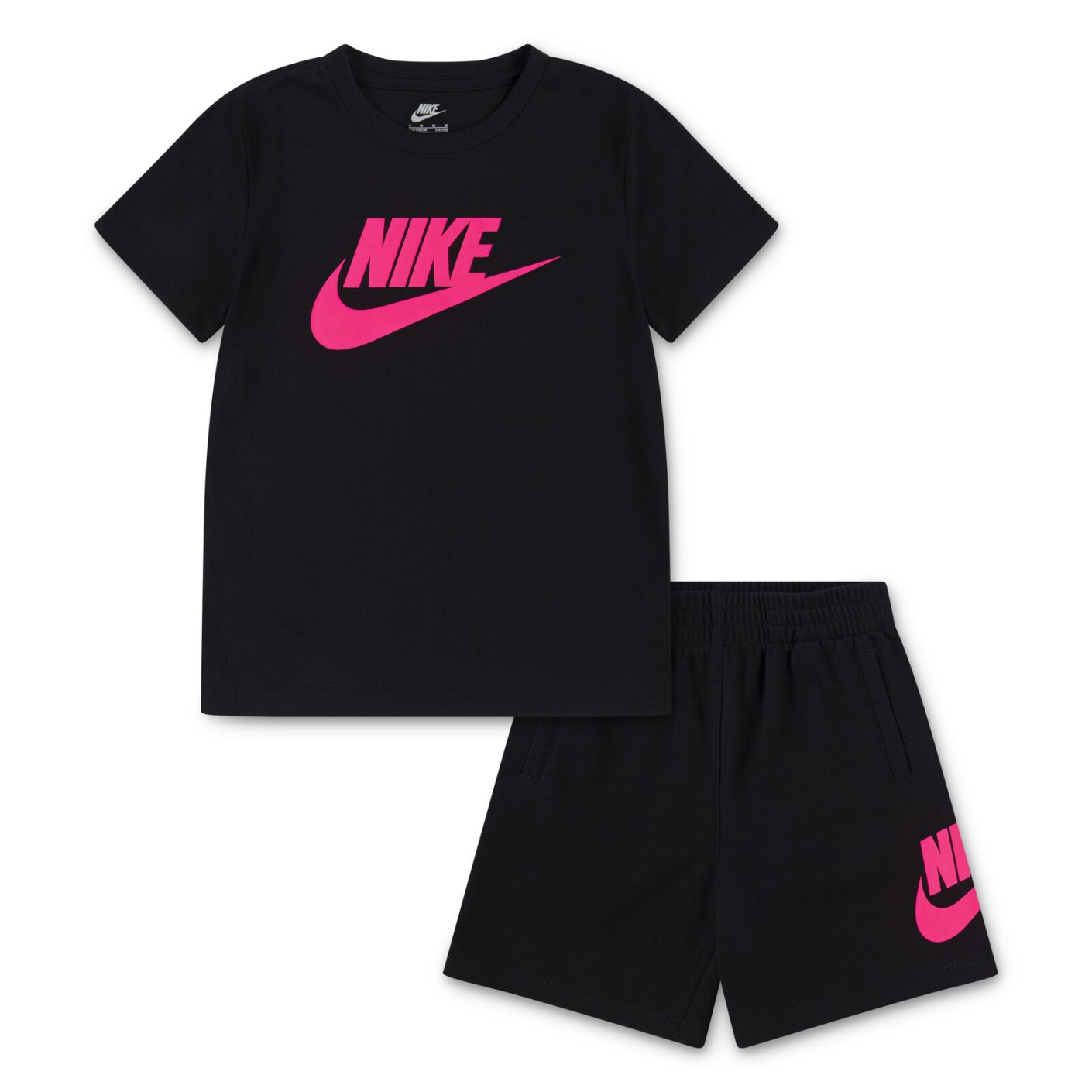 Nike Club Zomerset Kleuters Zwart Roze