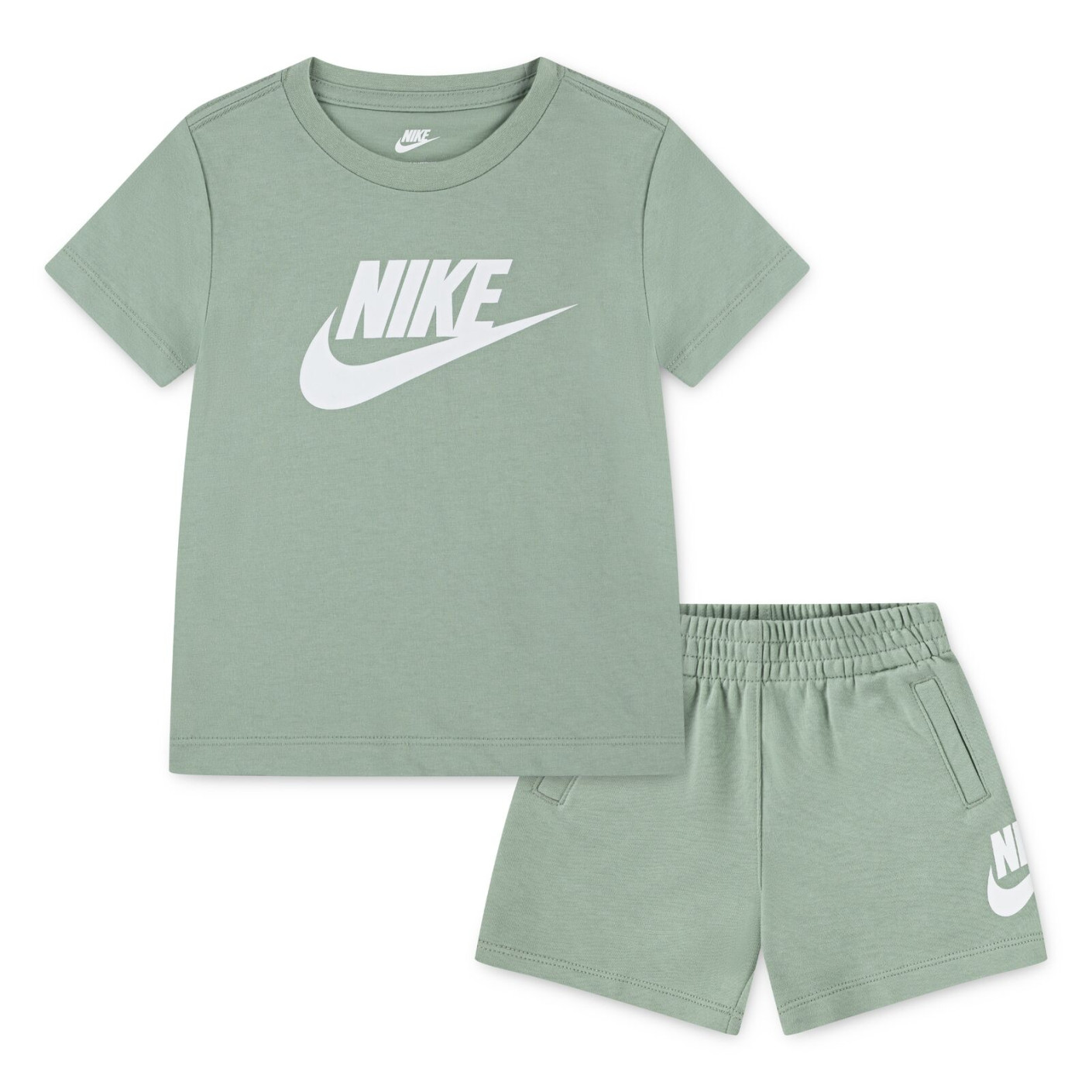 Nike Club Zomerset Kleuters Lichtgroen Wit