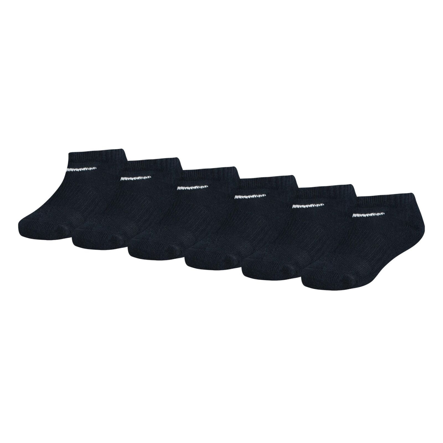 nike dri fit no show black socks