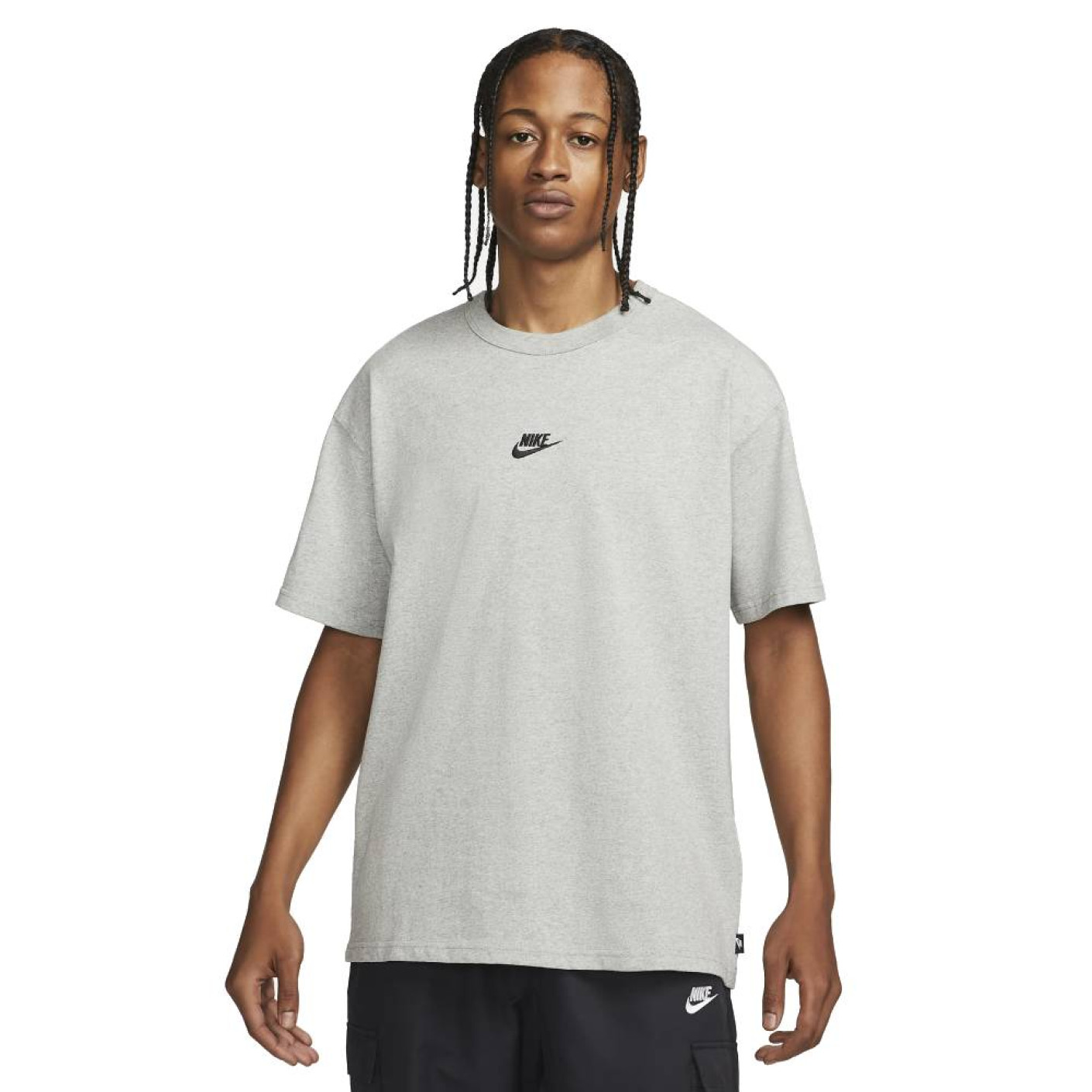 Nike Sportswear Premium Essentials T-Shirt Grey Black