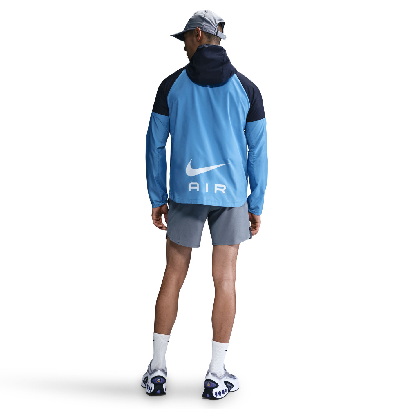 blue nike air jacket