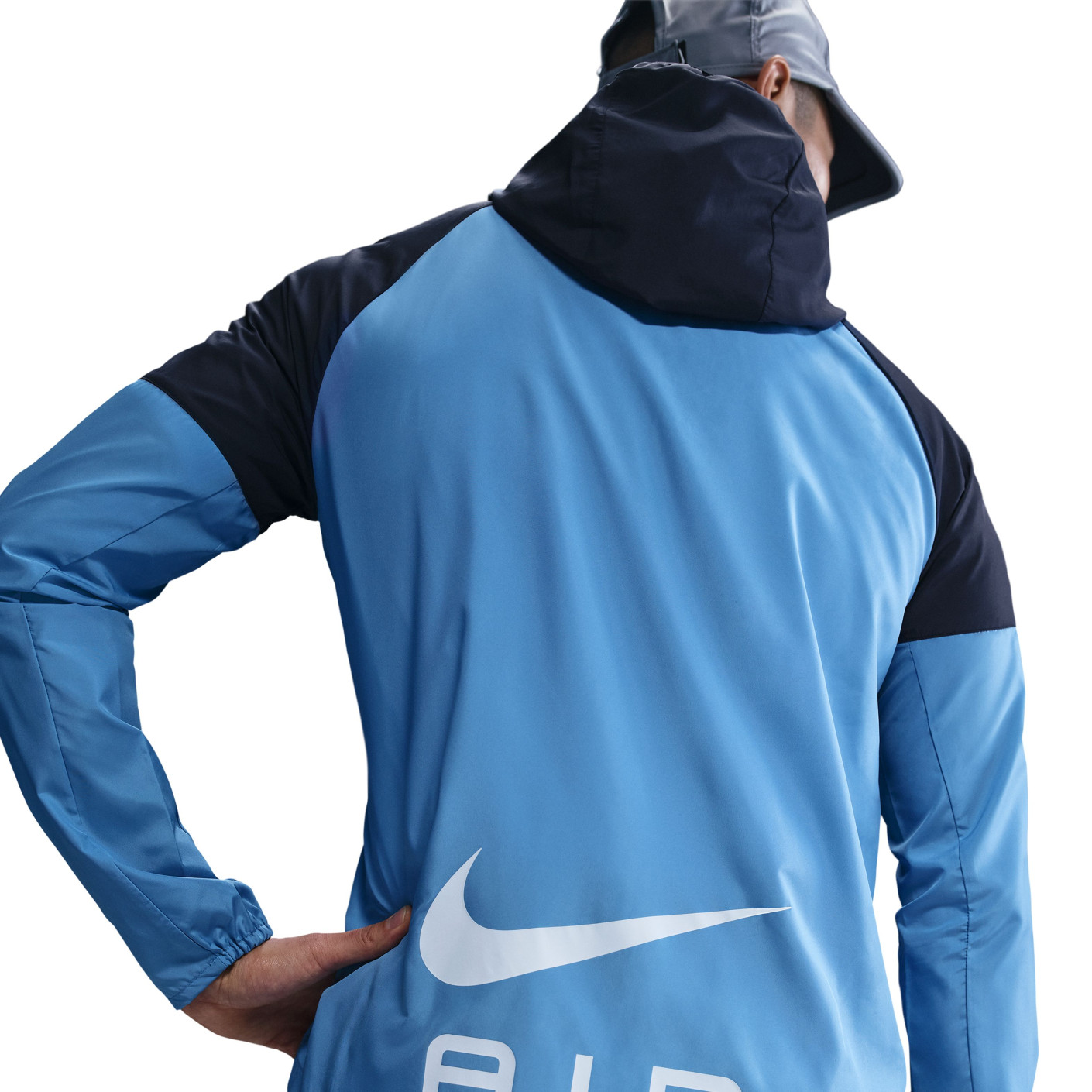 blue nike air jacket