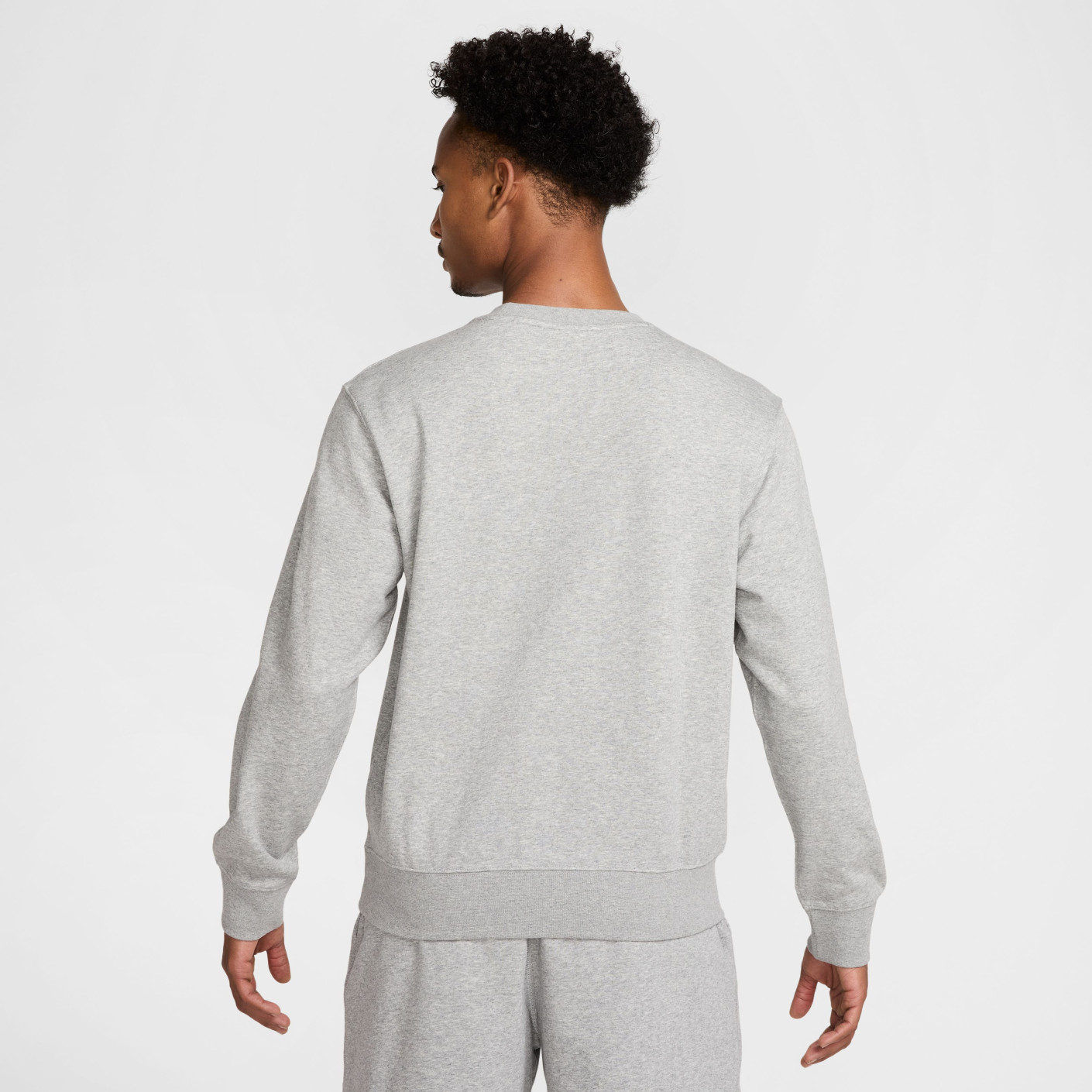 nike grey sportswear club sweatshirt
