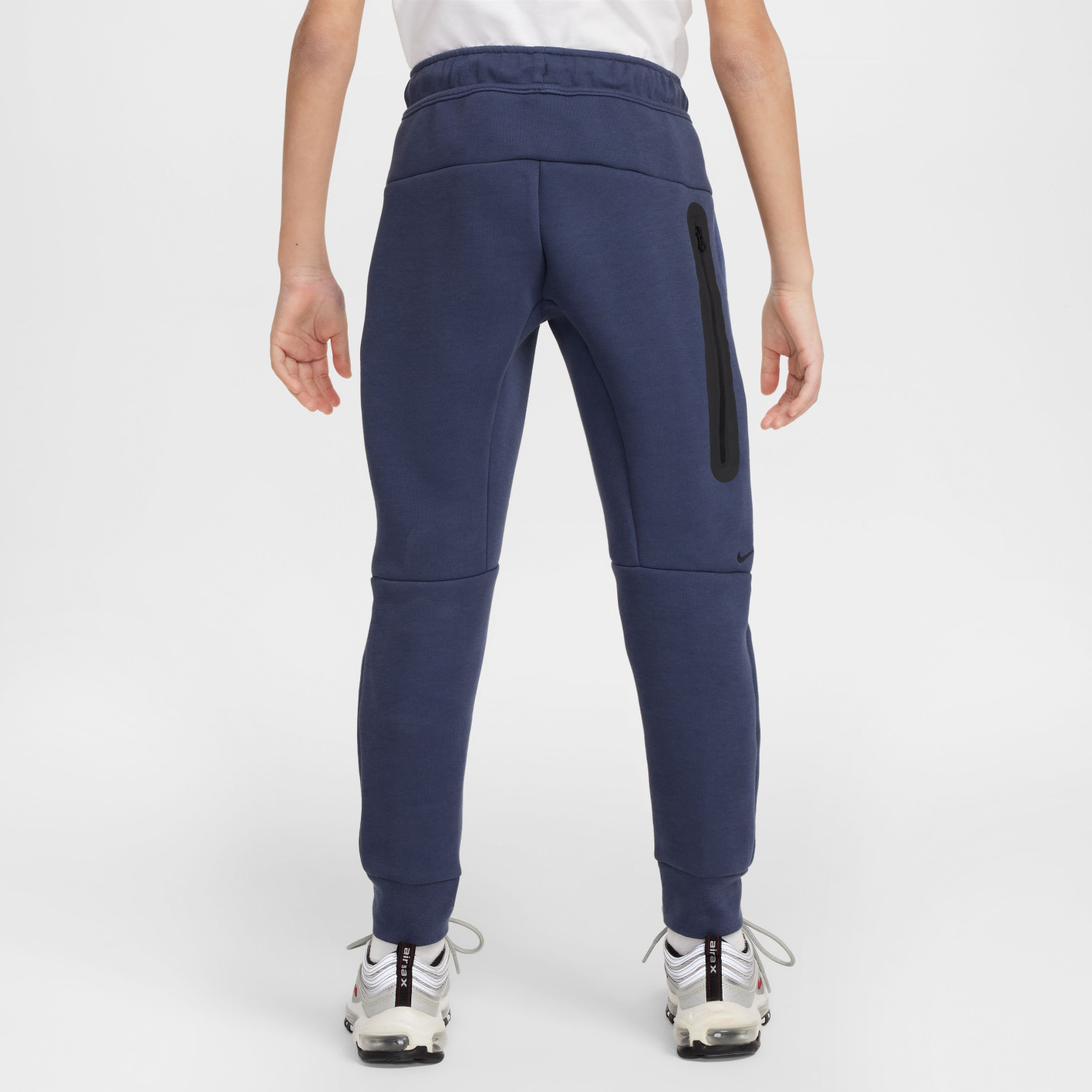 nike tech fleece navy bottoms