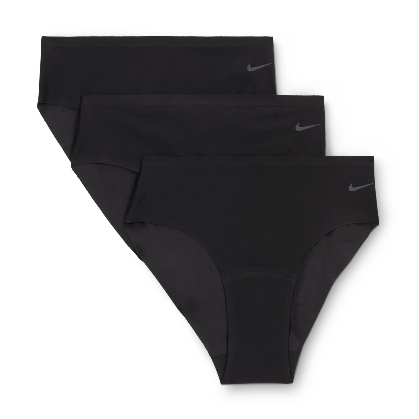 Nike Sport Leak Protection Ondergoed 3-Pack Meisjes Zwart Grijs