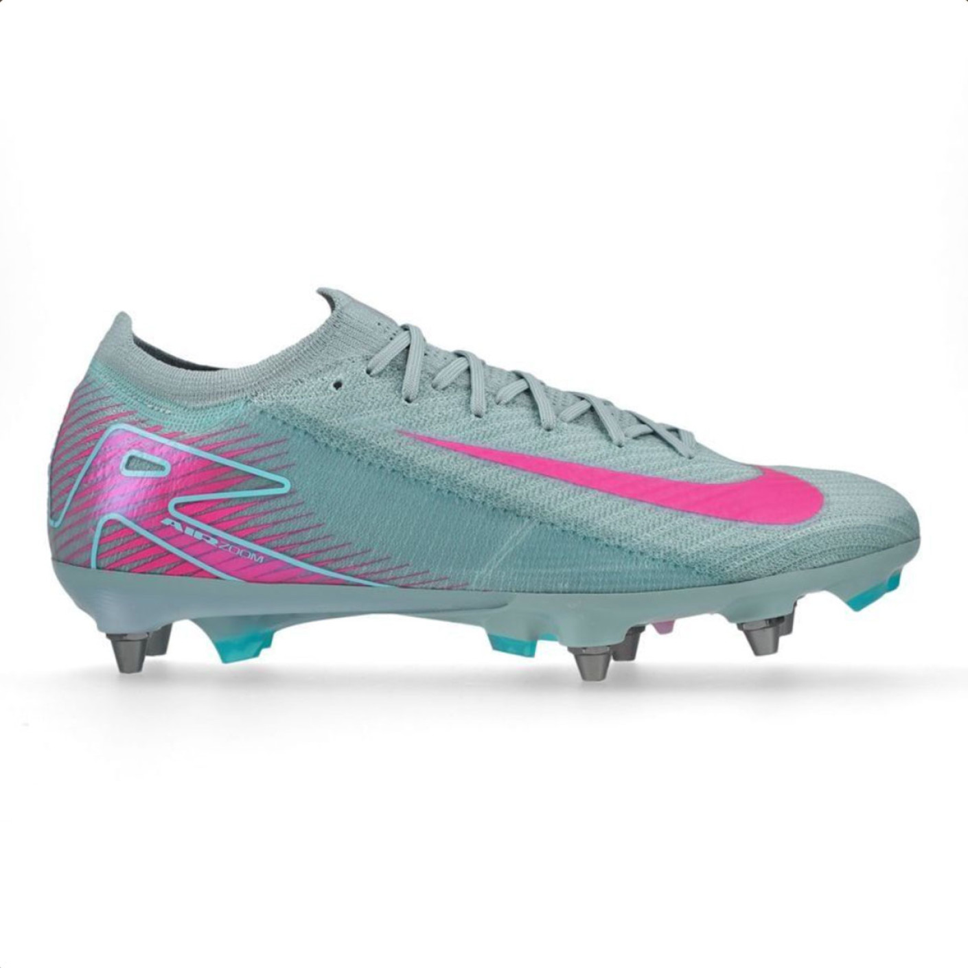 Nike Zoom Mercurial Vapor Elite 16 IJzeren-Nop Voetbalschoenen (SG) Pro Player Lichtblauw Felroze