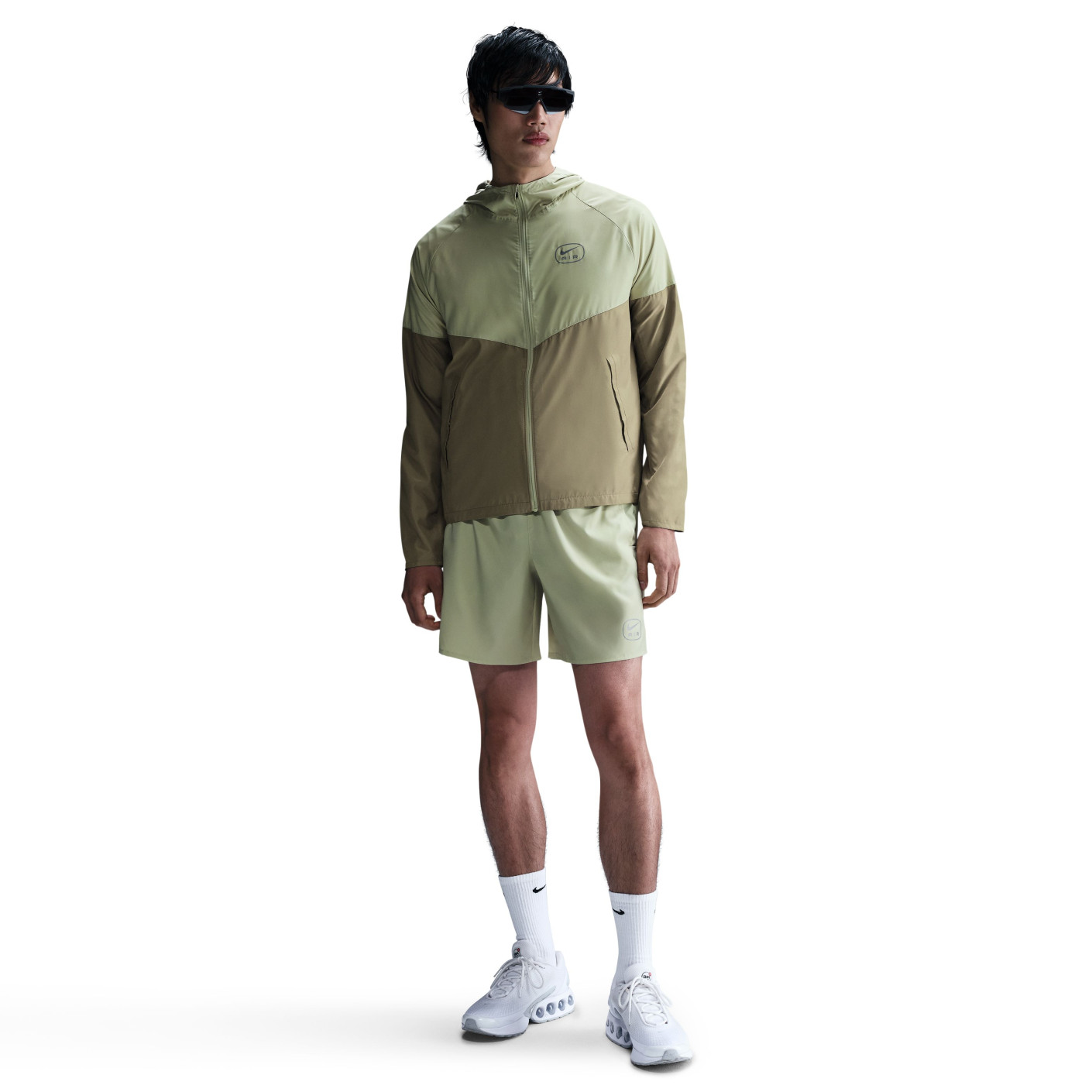 Nike Sportswear Air Jack Olijfgroen Groen Neongeel