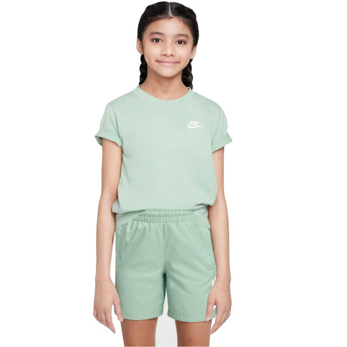 Nike Sportswear Club Kids Summer Set Light Green White