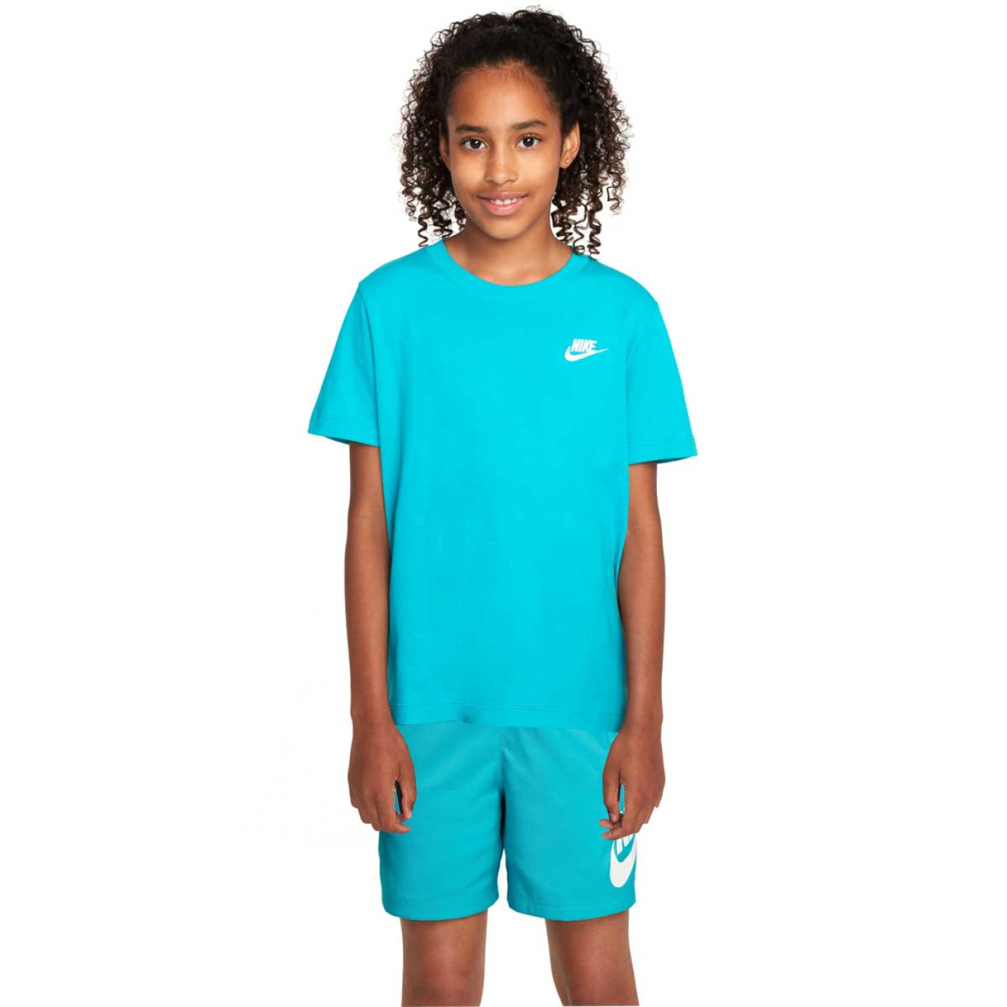 Nike Sportswear Club Kids Summer Set Turquoise White