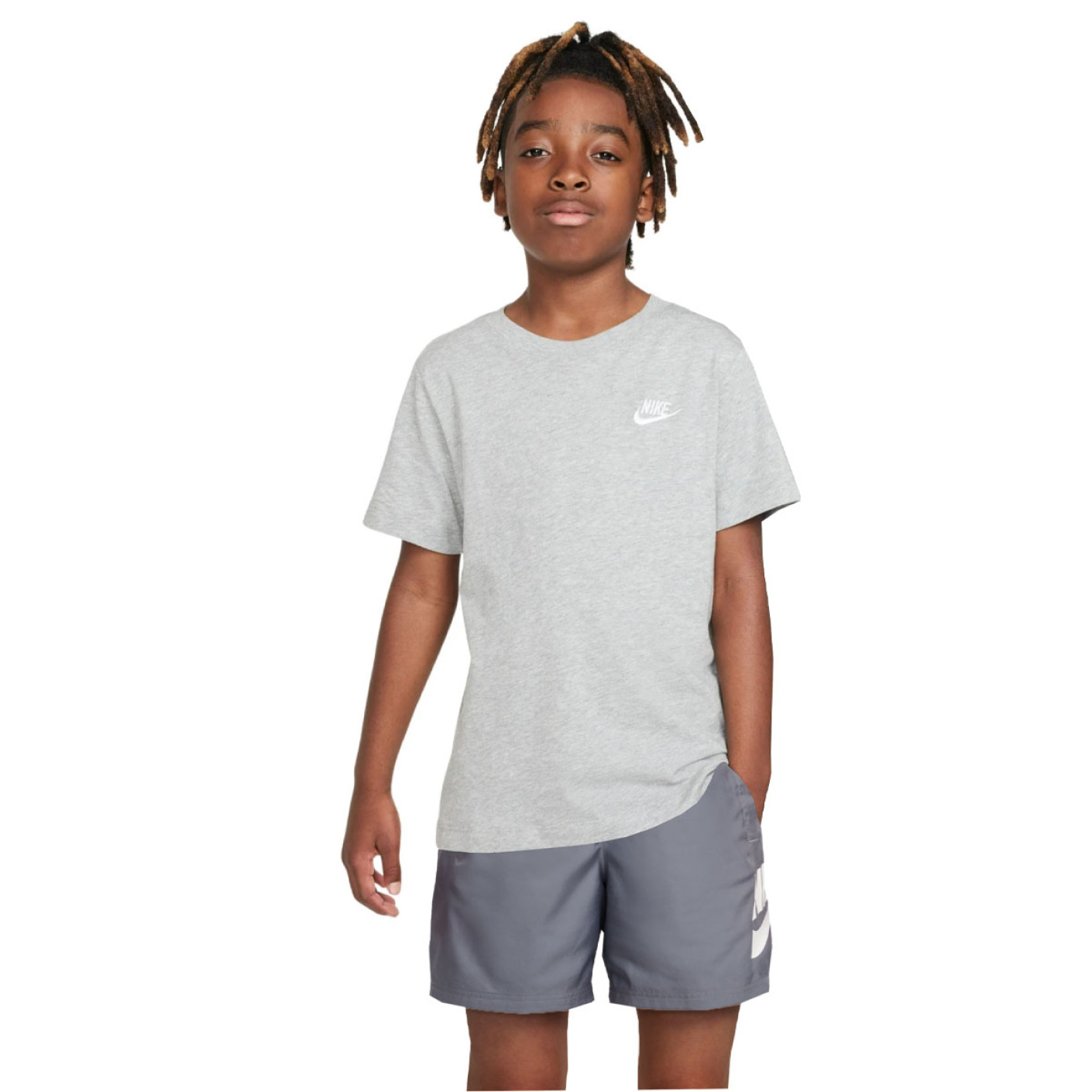 Nike Sportswear Club Zomerset Kids Grijs Wit
