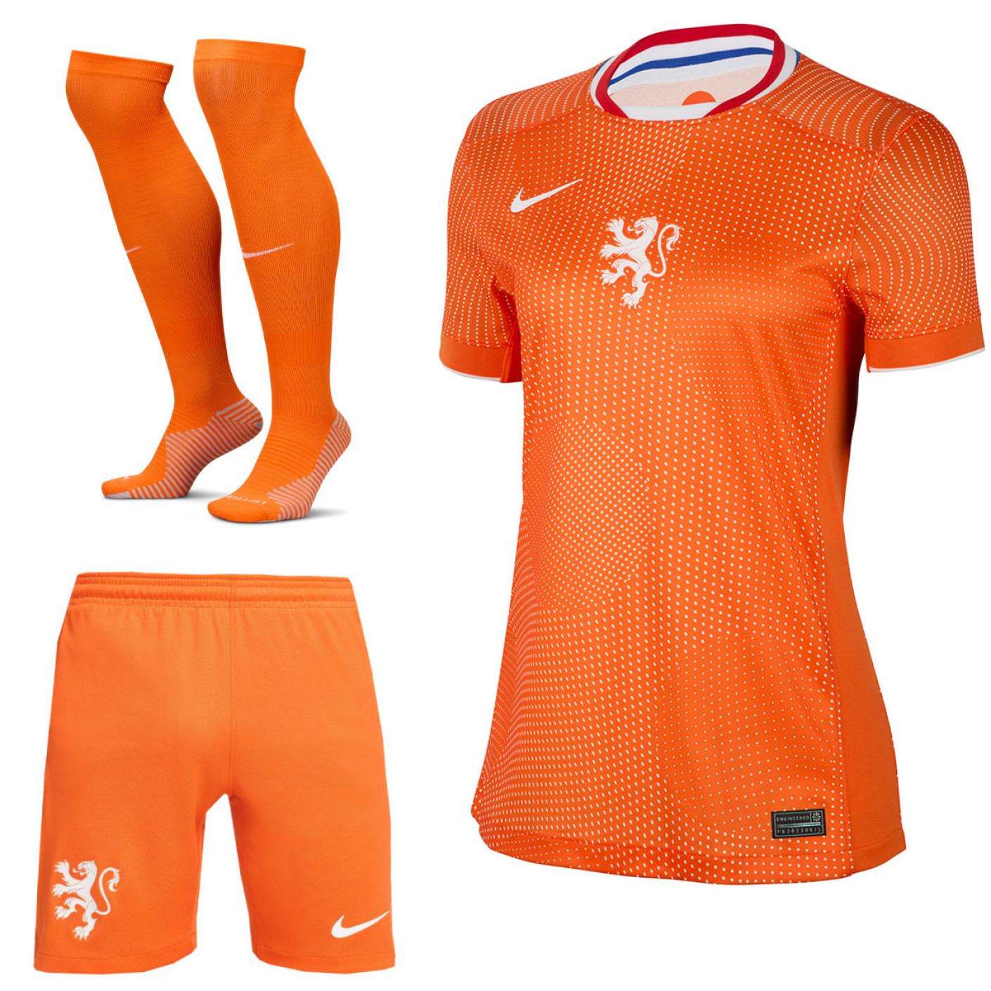 Nike Netherlands Orange Lionesses Home Kit 2025-2027 Women