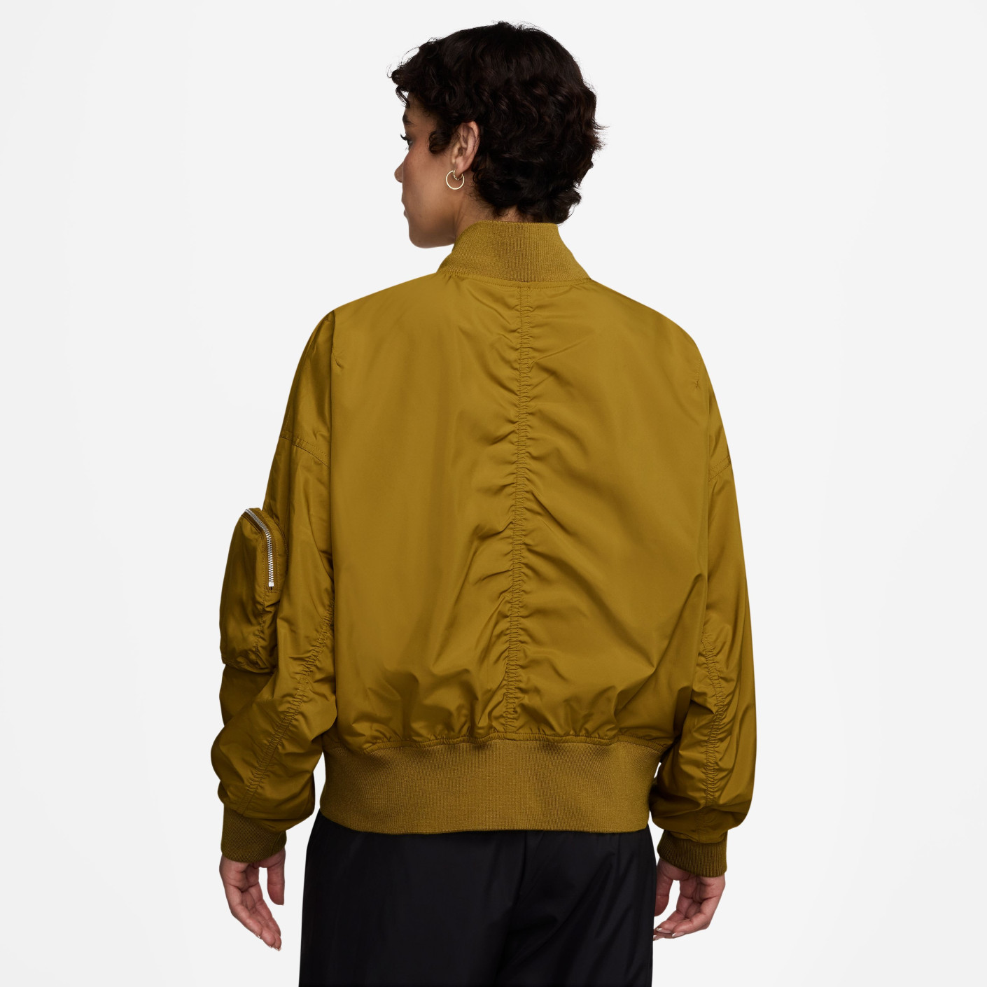 orange nike bomber jacket