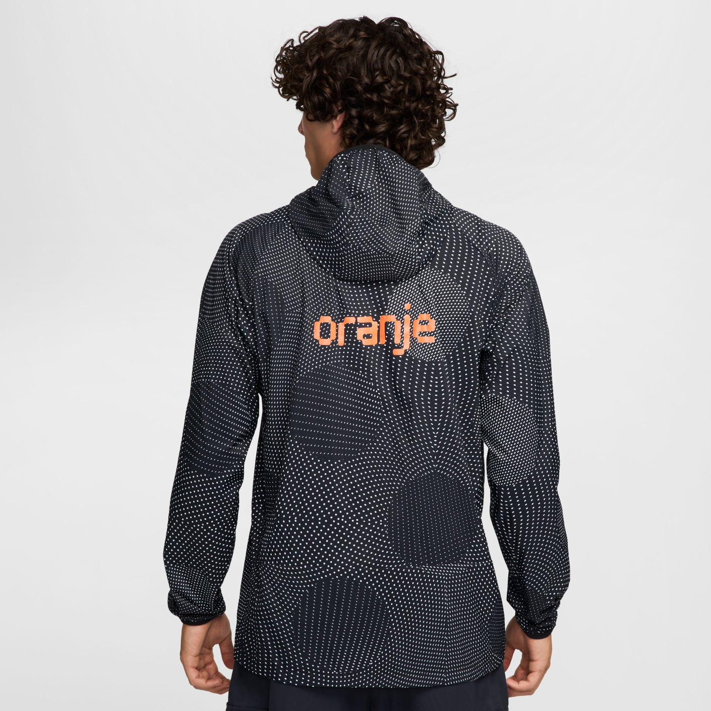 Nike Netherlands Orange Lioness Anthem Jack 2025-2027 Men's Black