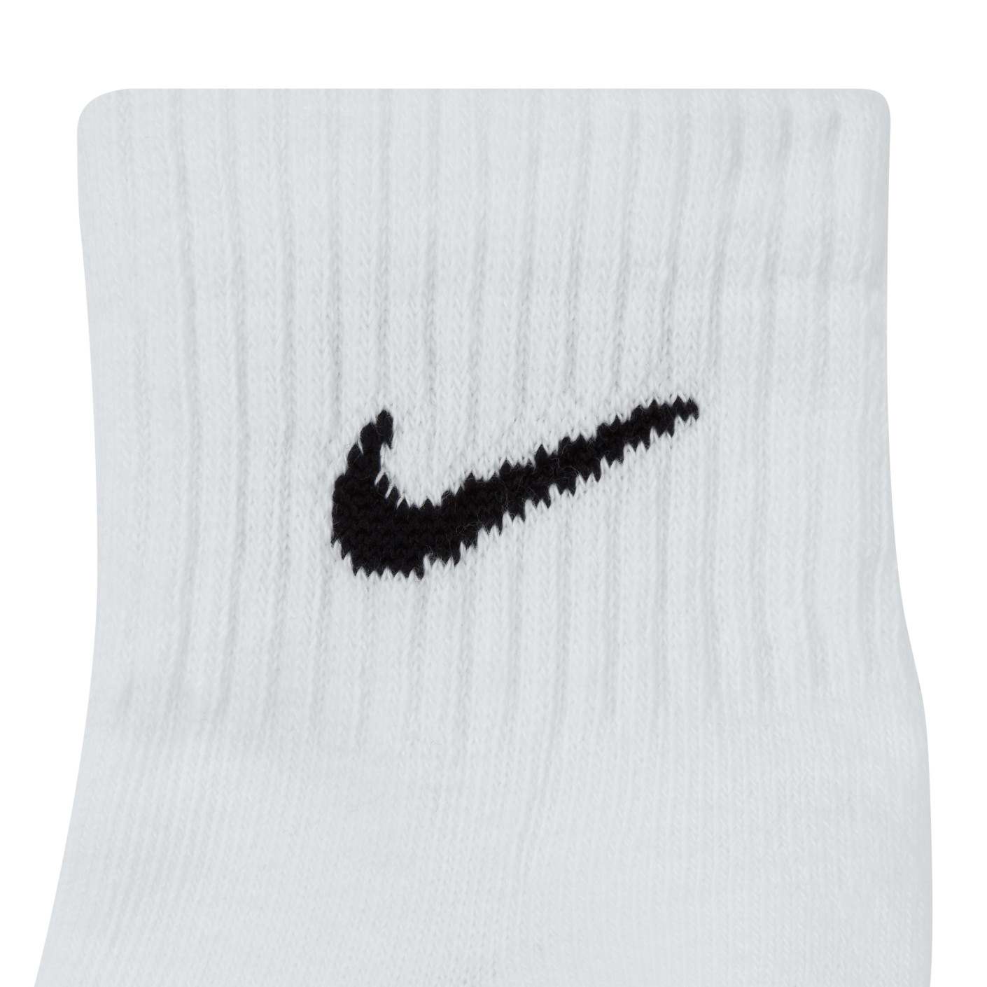 white nike mid calf socks
