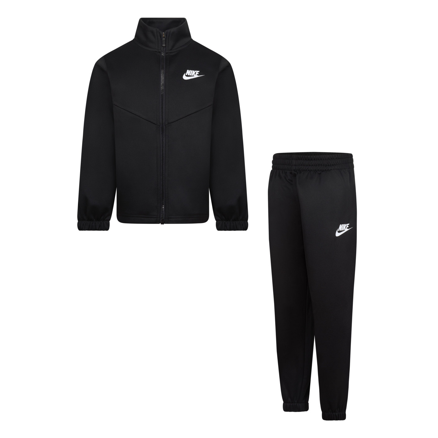 Nike Sportswear Essentials Full-Zip Trainingspak Peuters Zwart Wit