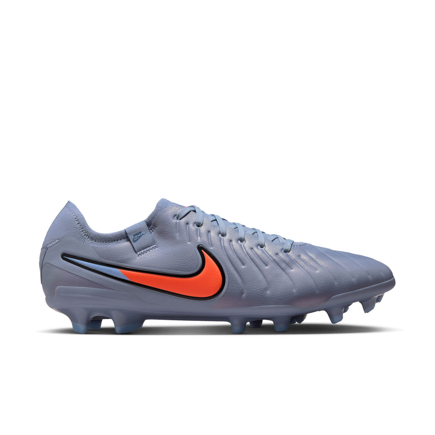 Nike Tiempo Legend Pro 10 Gras Voetbalschoenen (FG) Lichtblauw Felrood Zwart