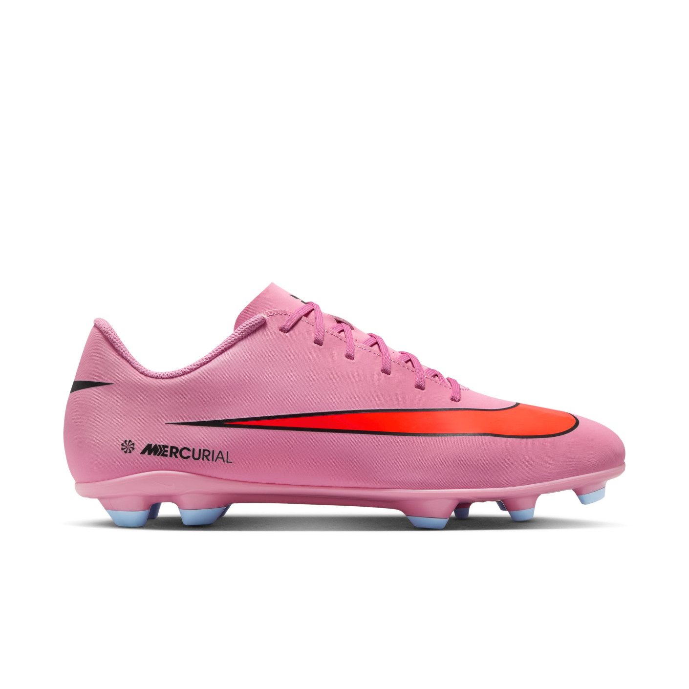 Nike Mercurial Vapor Club 16 Gras / Kunstgras Voetbalschoenen (MG) Roze Felrood Lichtblauw