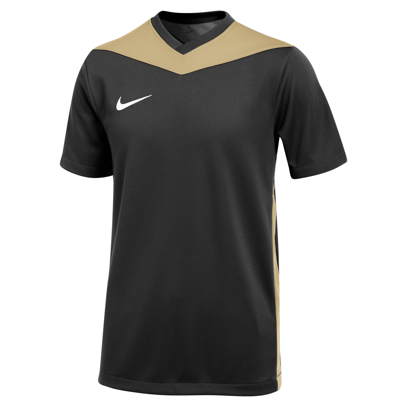 Nike Park Derby IV Kids Football Shirt Black Gold White