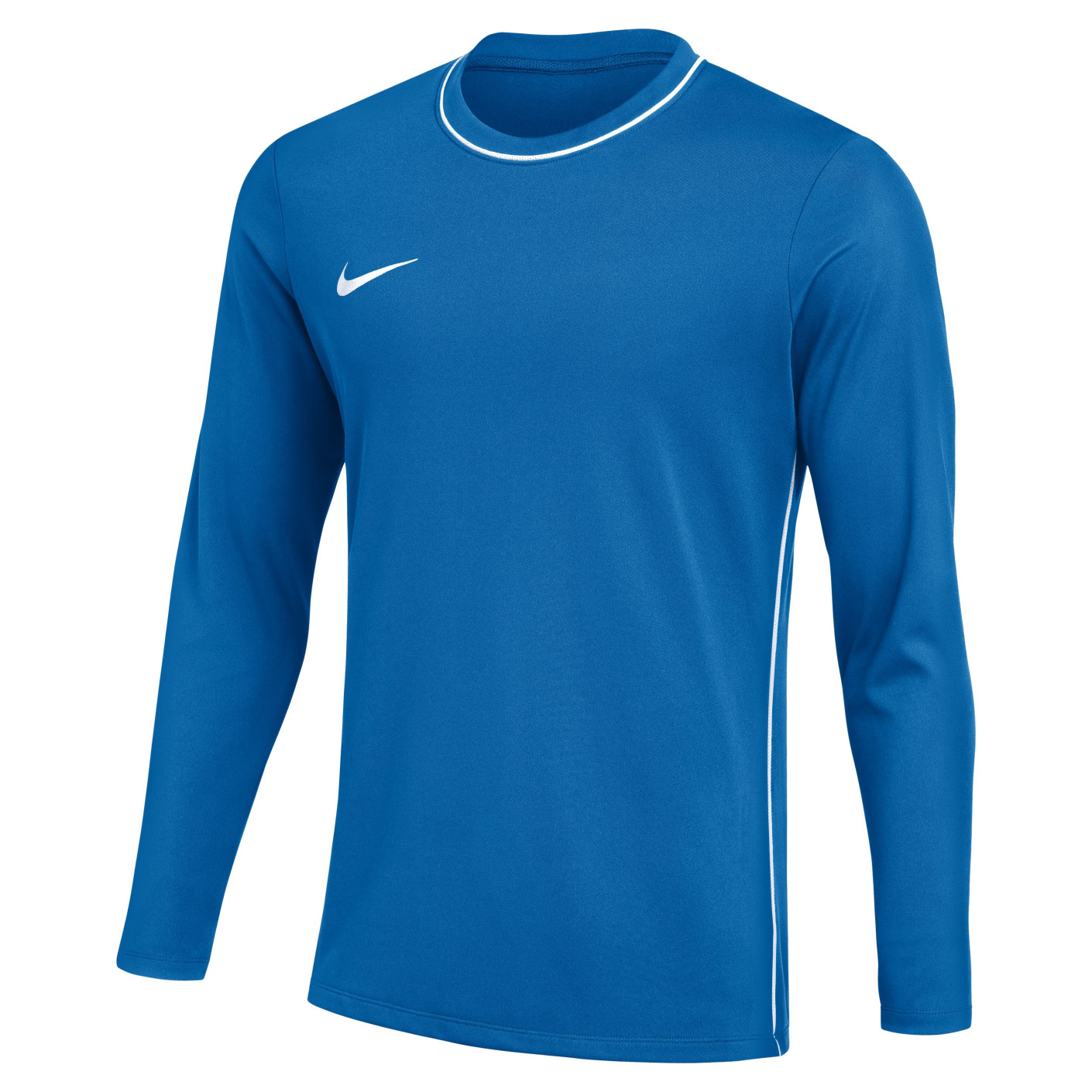 Nike Dri-FIT Park 26 Trainingsshirt Lange Mouwen Blauw Wit