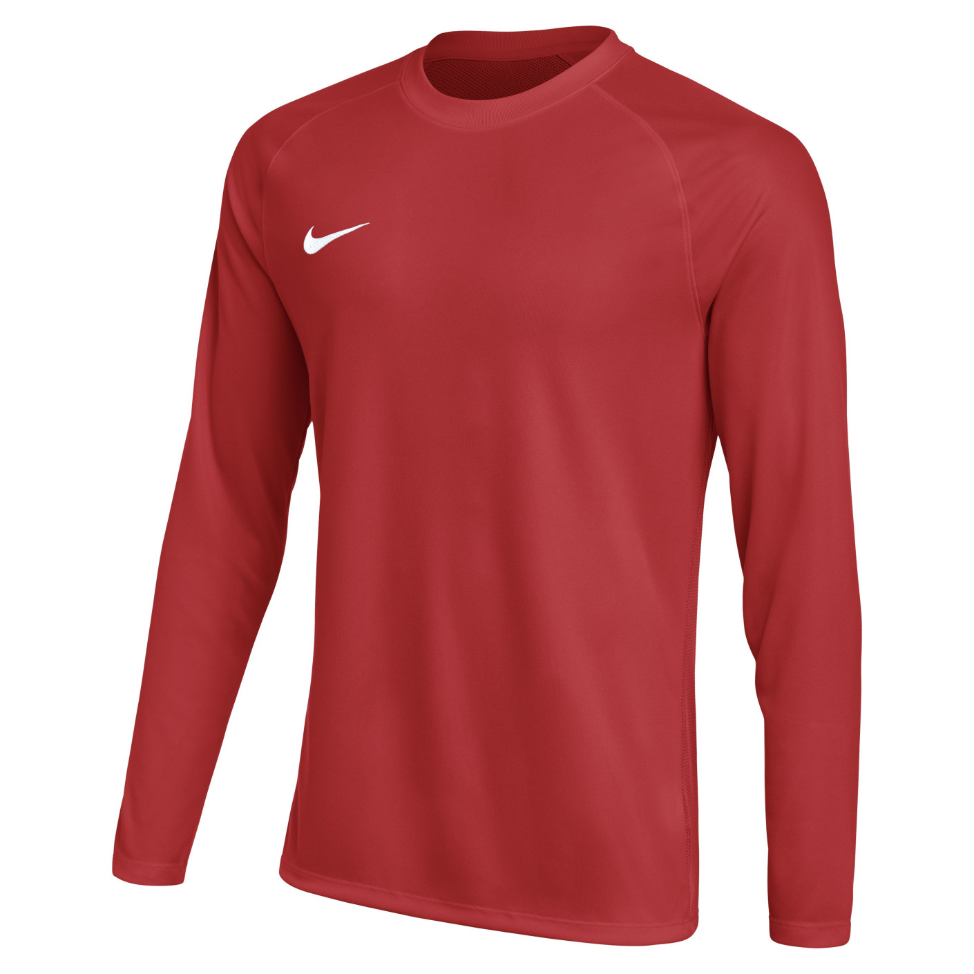 Nike Dri-FIT Park VIII Voetbalshirt Lange Mouwen Rood Wit