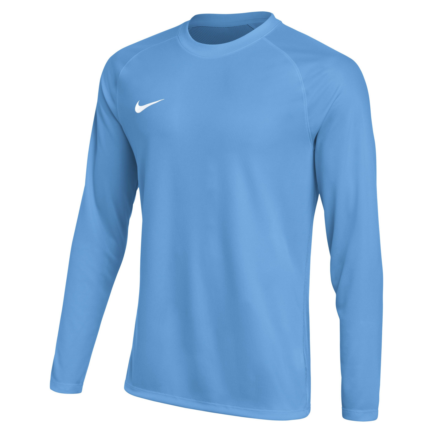 Nike Dri-FIT Park VIII Voetbalshirt Lange Mouwen Kids Lichtblauw Wit