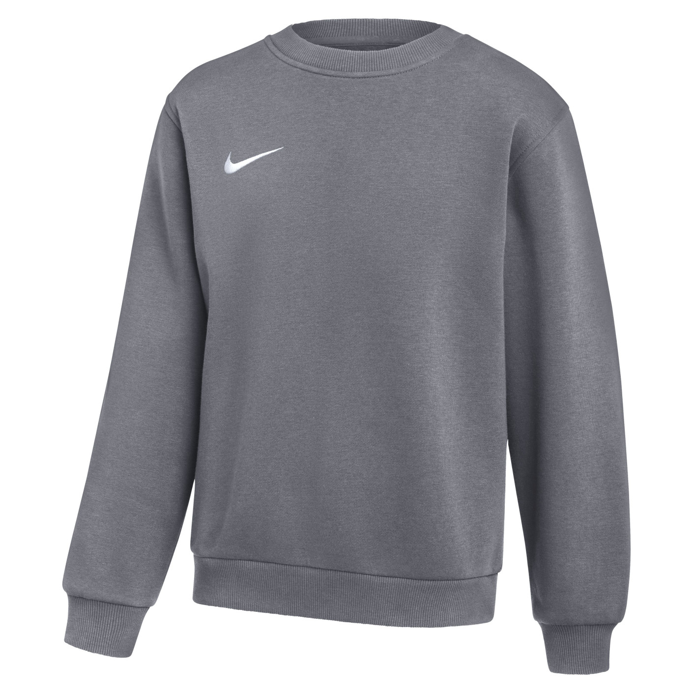 Nike Park 26 Fleece Crew Sweater Kids Donkergrijs Wit