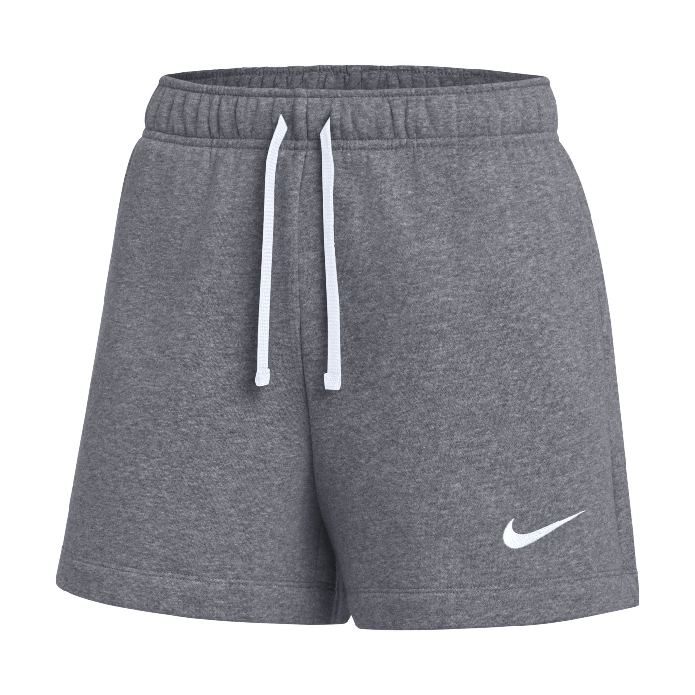 Nike Park 26 Women's Fleece Shorts Dark Grey White