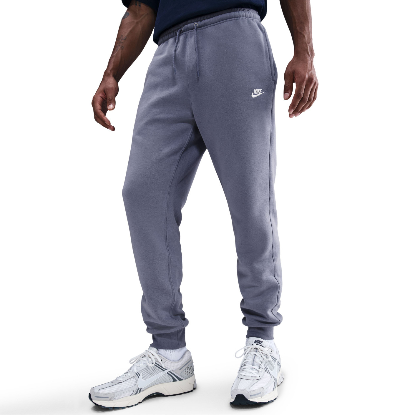 Nike Club Fleece Sportswear Joggingbroek Lichtpaars Wit