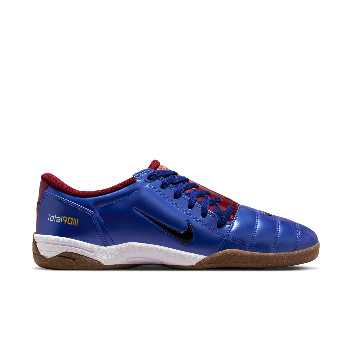 Nike Total 90 Blue Burgundy Yellow