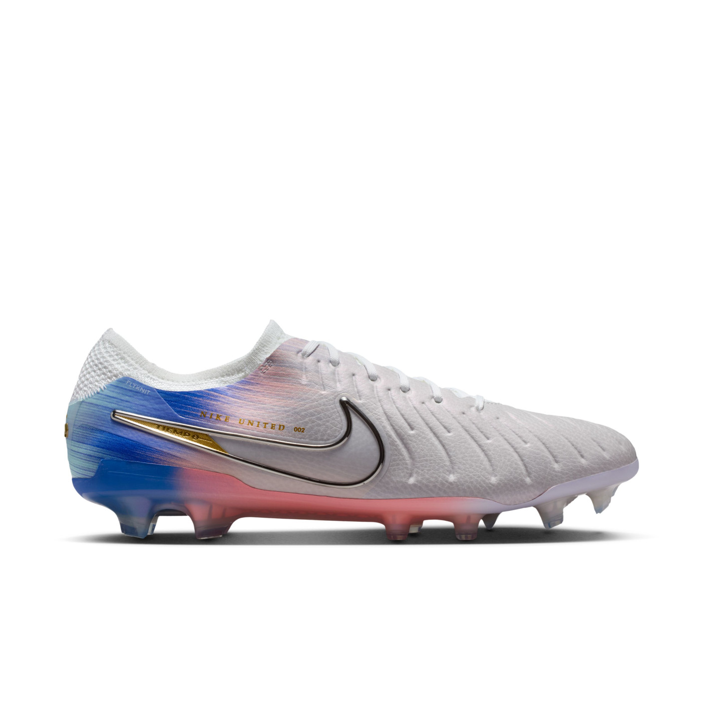 Nike Tiempo Legend 10 Elite Gras Football Boots (FG) Grey Blue Pink