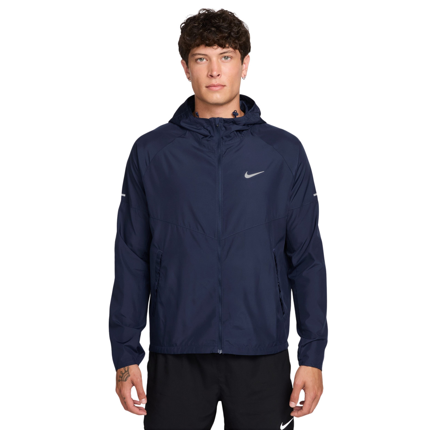 Nike Repel Miler Jack Donkerblauw Zilver