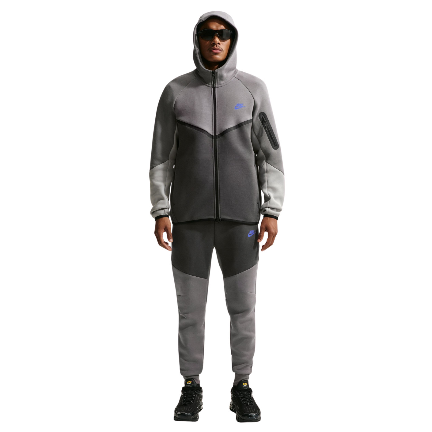 Nike Sportswear Tech Fleece Tracksuit Dark Grey Light Grey Dark Blue
