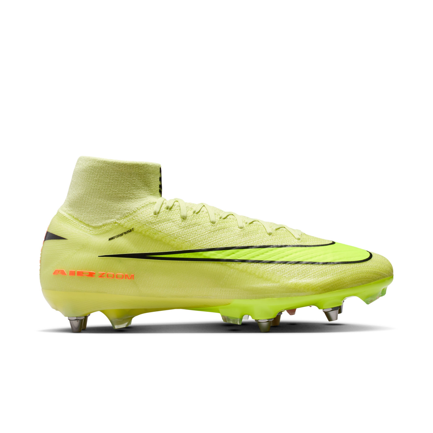 Nike Zoom Mercurial Superfly Elite 10 Iron Stud Football Boots (SG) Yellow Neon Yellow Orange