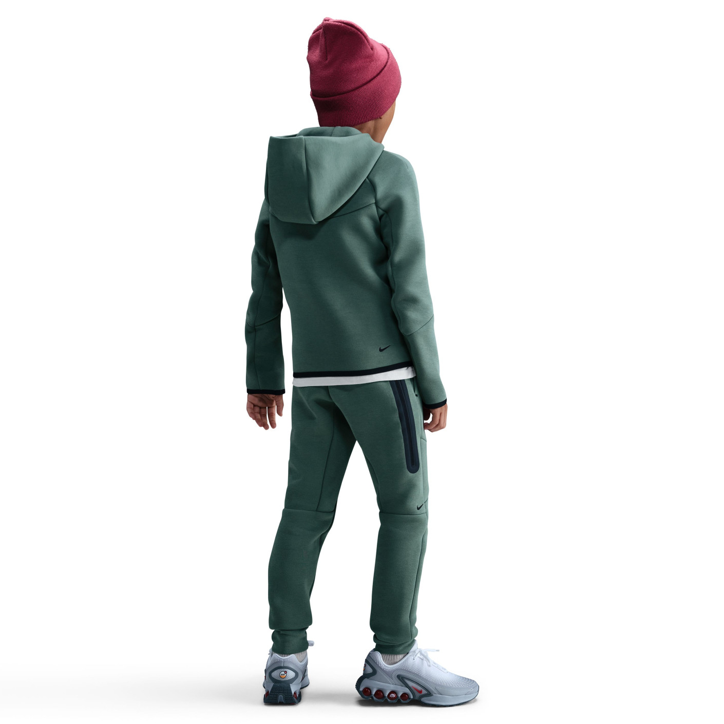 Nike Sportswear Tech Fleece Sweat Pants Kids Dark Green Black