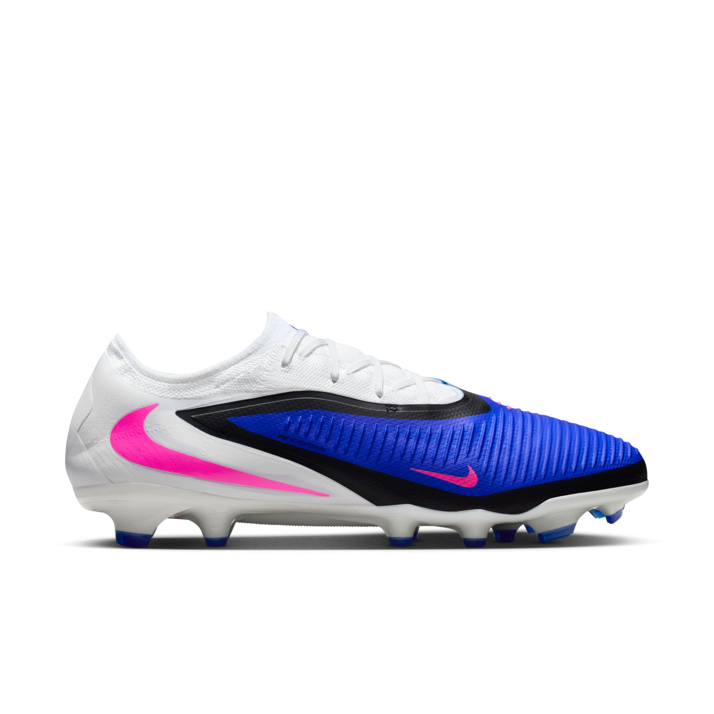 Nike Phantom 6 Pro Low Gras Voetbalschoenen (FG) Blauw Wit Felroze