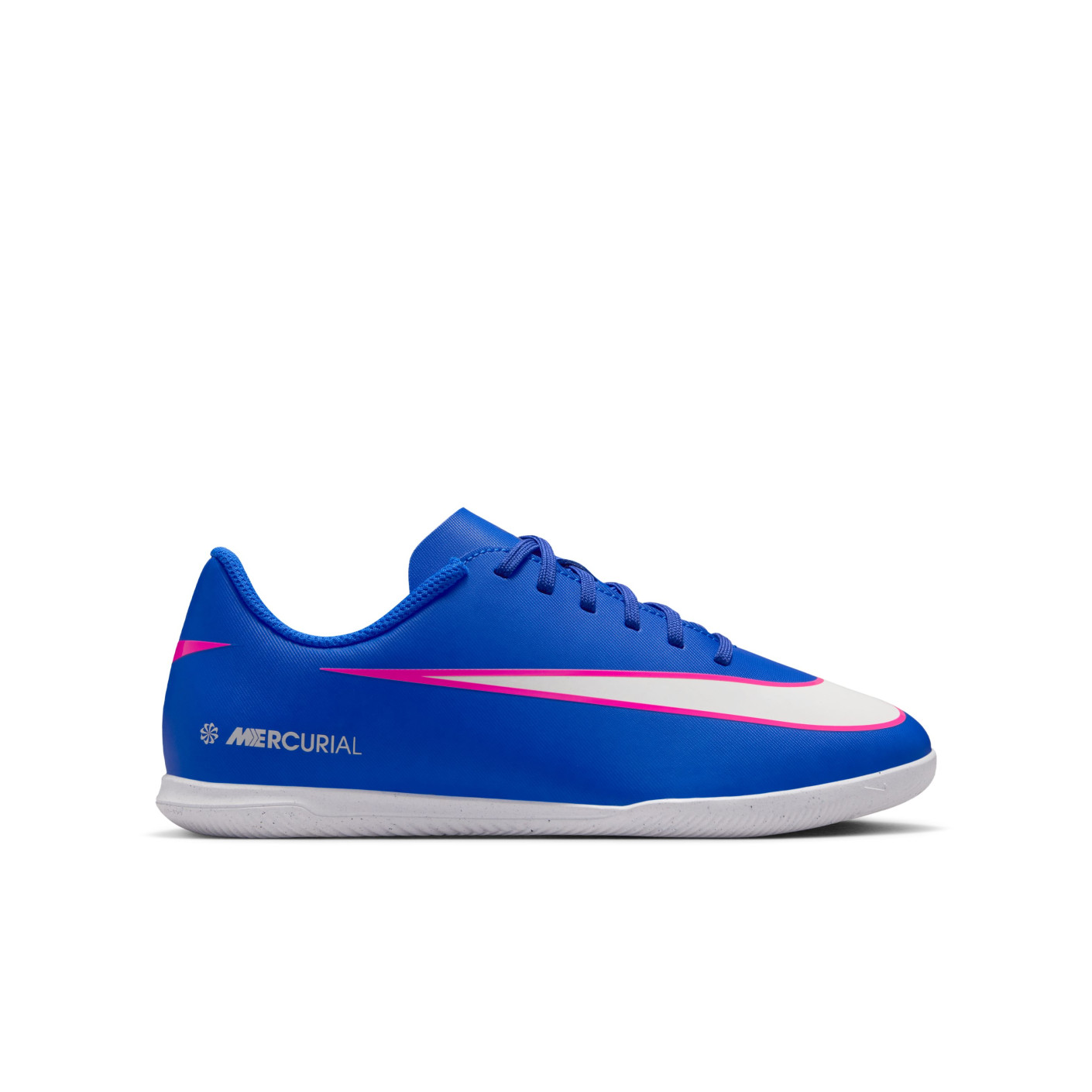 Nike Mercurial Club Vapor 16 Indoor Football Boots (IN) Kids Blue White Hot Pink