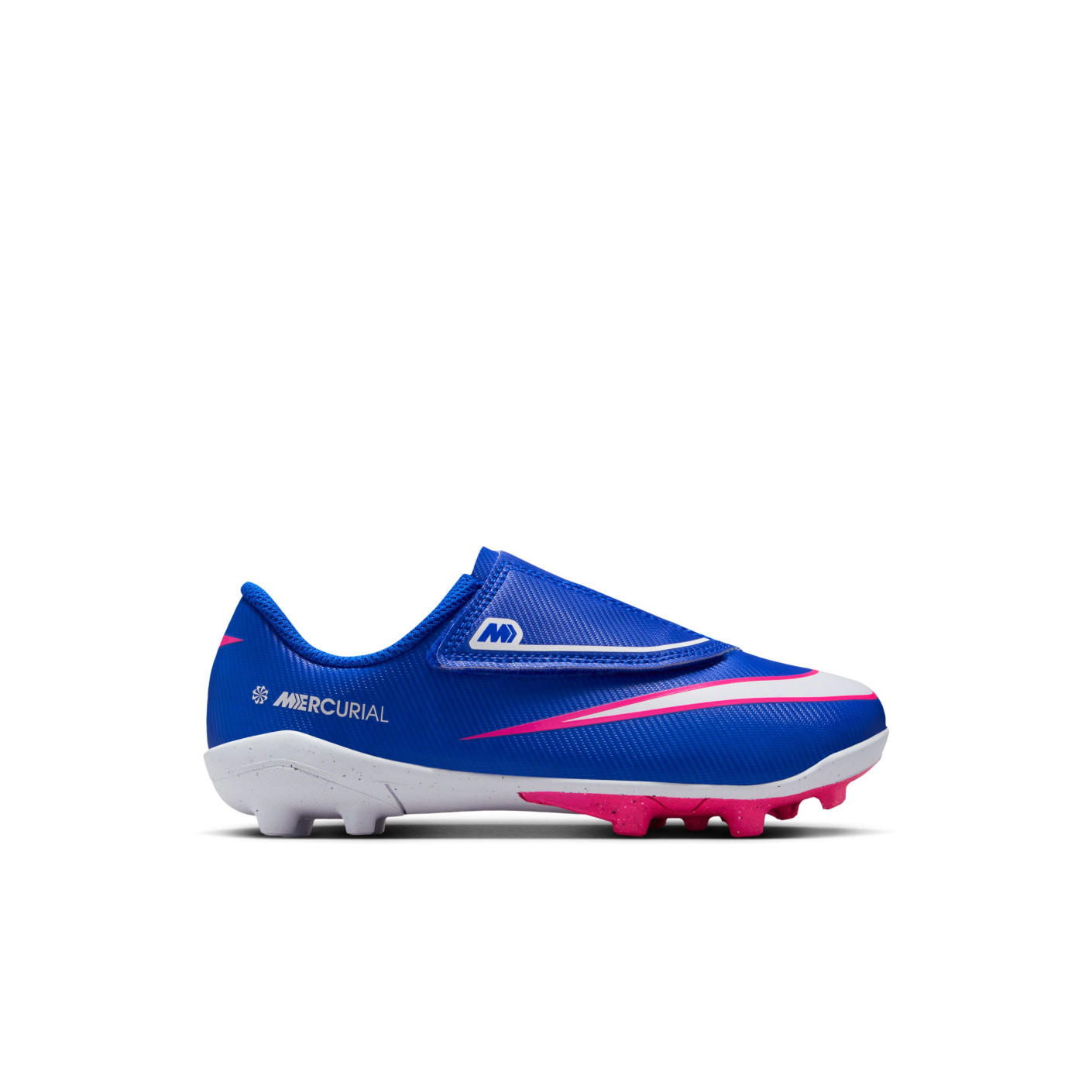 Nike Mercurial Club Vapor 16 Grass/Artificial Grass Football Boots (MG) Toddlers Blue White Hot Pink