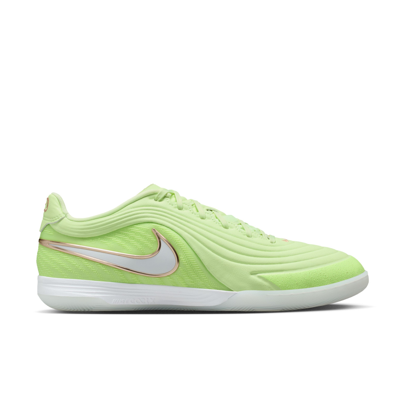 Nike Tiempo Zaalvoetbalschoenen Reactgato Limited Edition (IN) Lichtgroen Wit Brons
