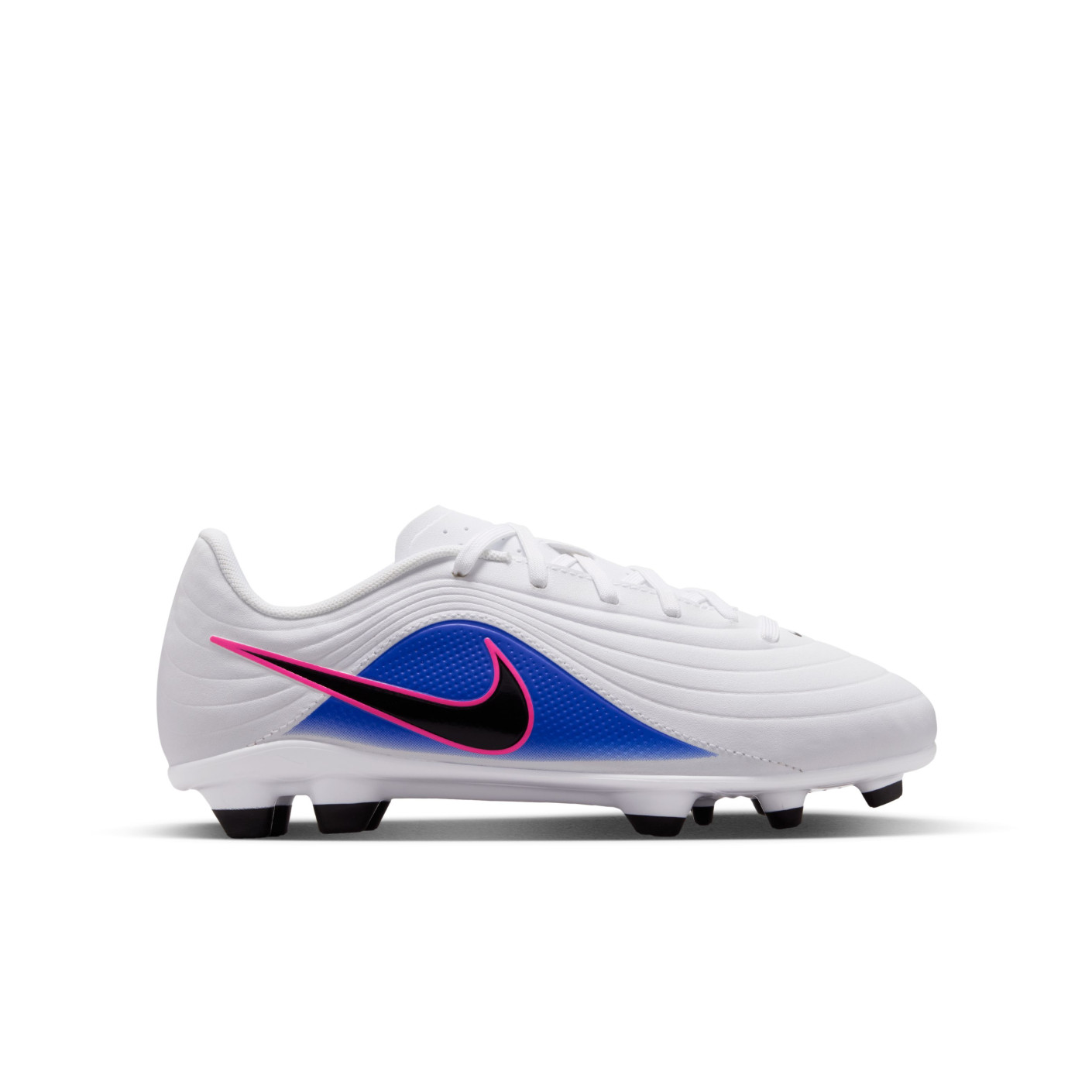 Nike Tiempo Club Maestro Grass/Artificial Grass Football Boots (MG) Kids White Blue Hot Pink