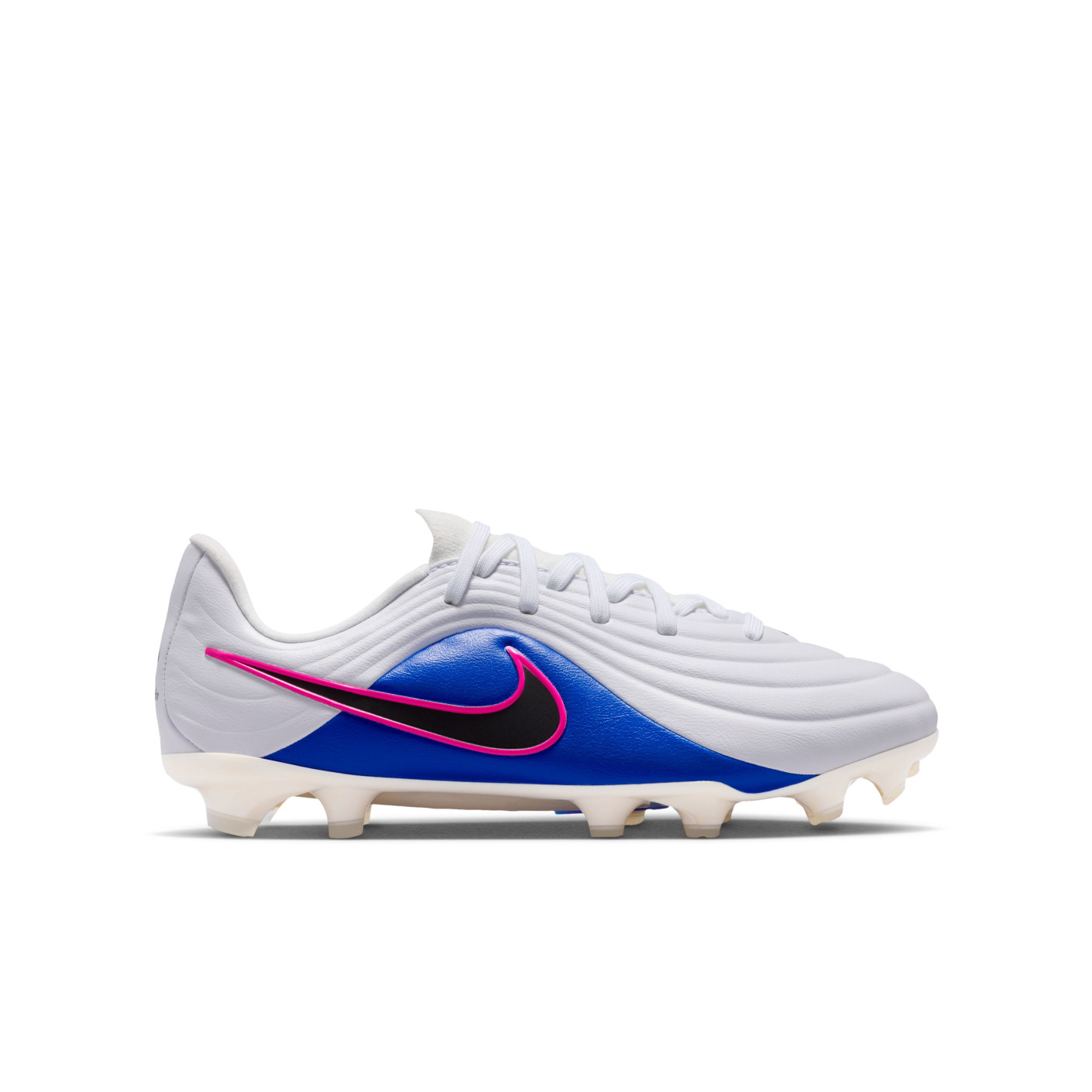 Nike Tiempo Academy Maestro Grass/Artificial Grass Football Boots (MG) Kids White Blue Hot Pink