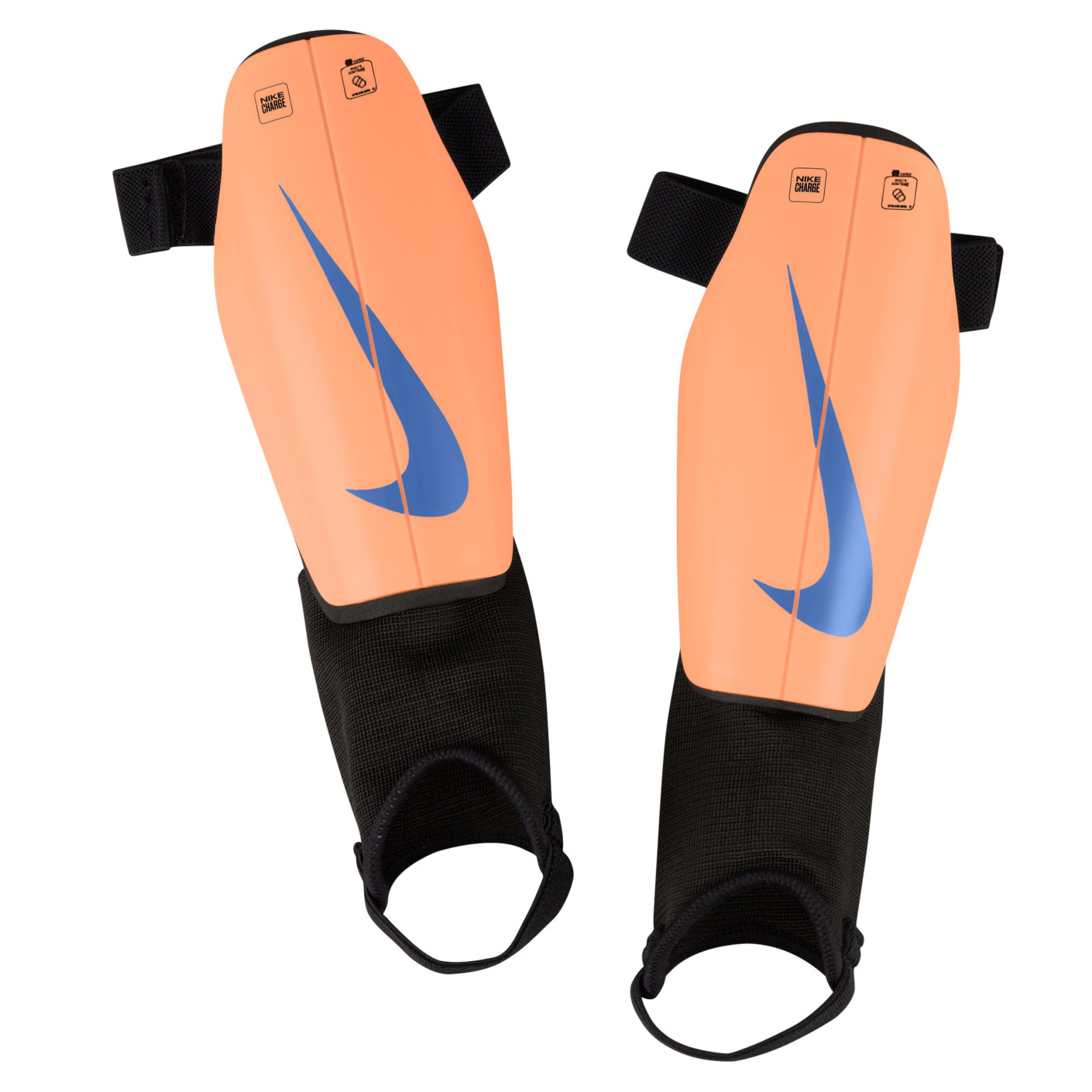 Nike Scheenbeschermers Charge Kids Oranje Paarsblauw Zwart