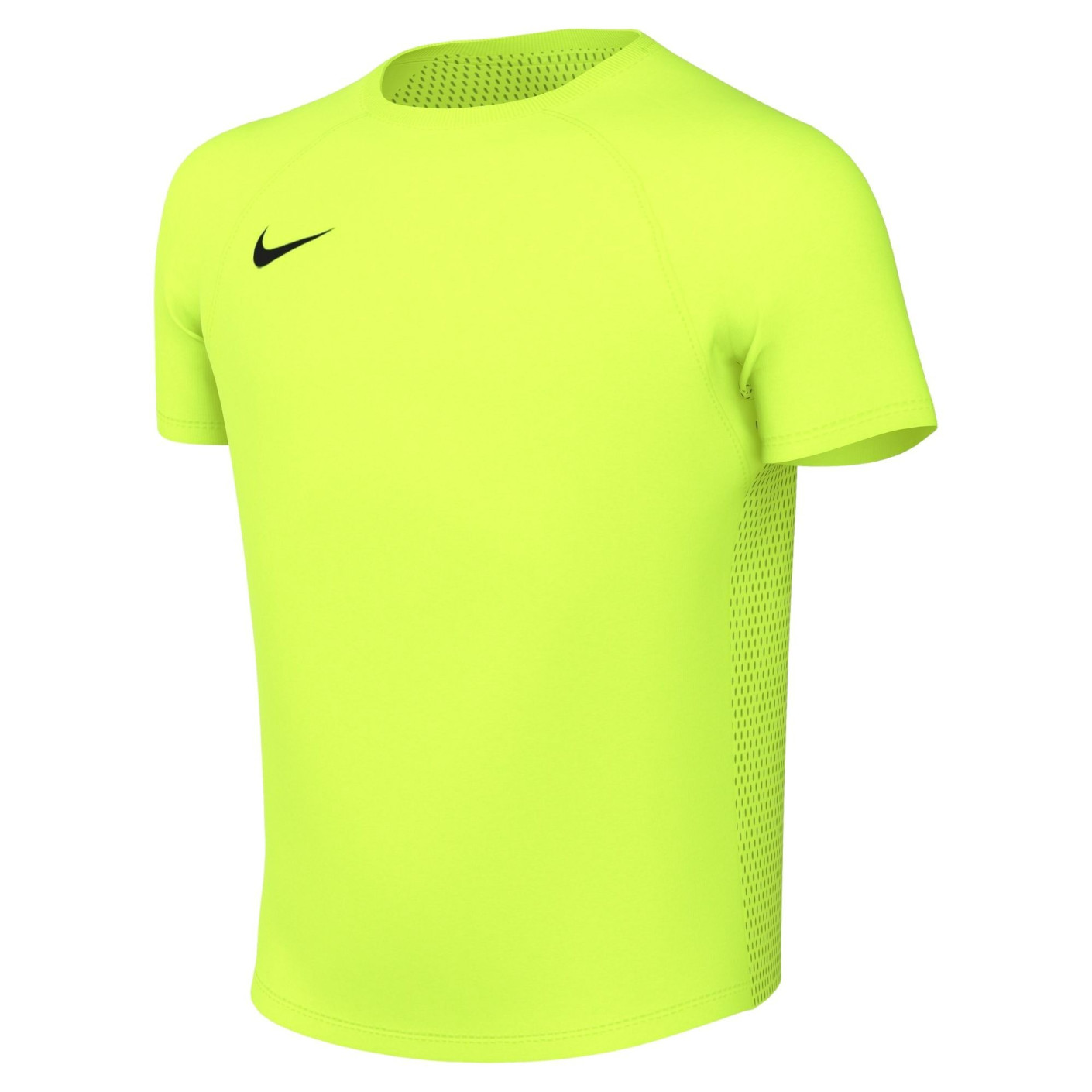 Nike Dri-FIT Park VIII Kids Neon Yellow Black Football Shirt