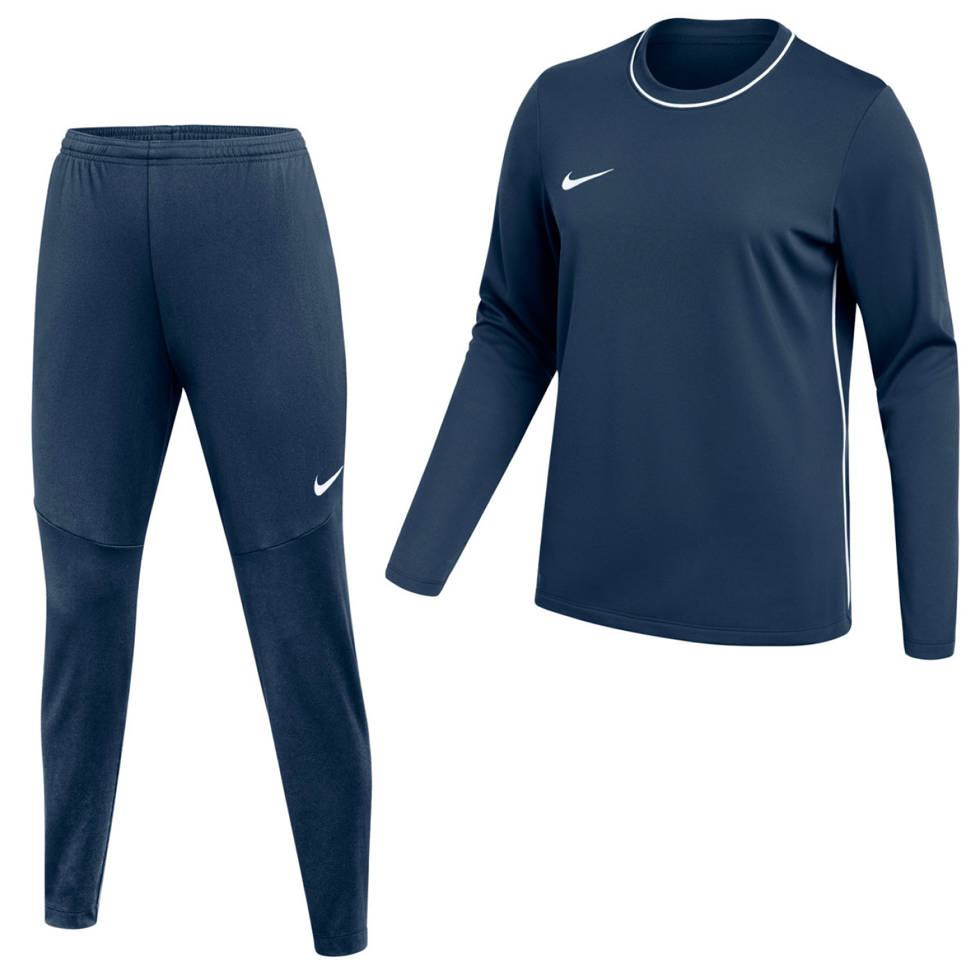 Nike Dri-FIT Park 26 Trainingspak Dames Donkerblauw Wit