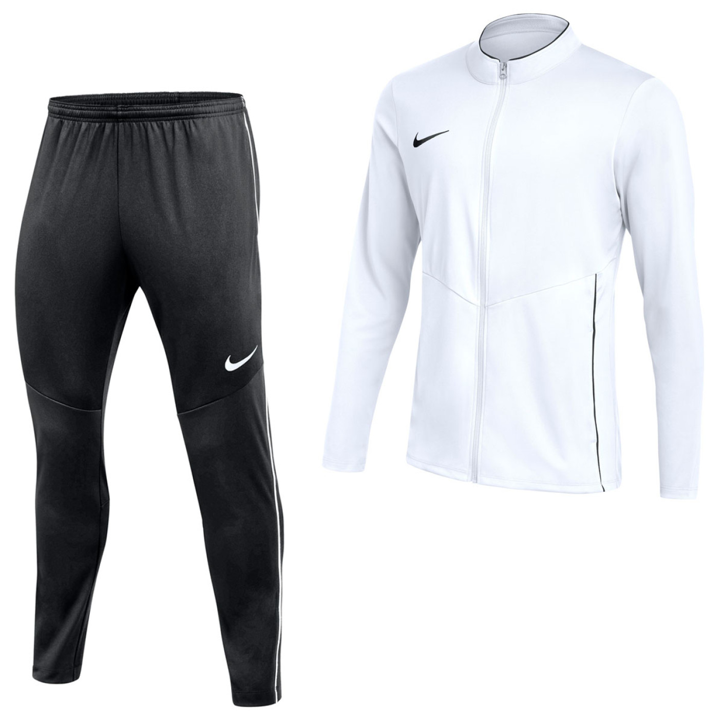 Nike Dri-FIT Park 26 Full-Zip Tracksuit White Black