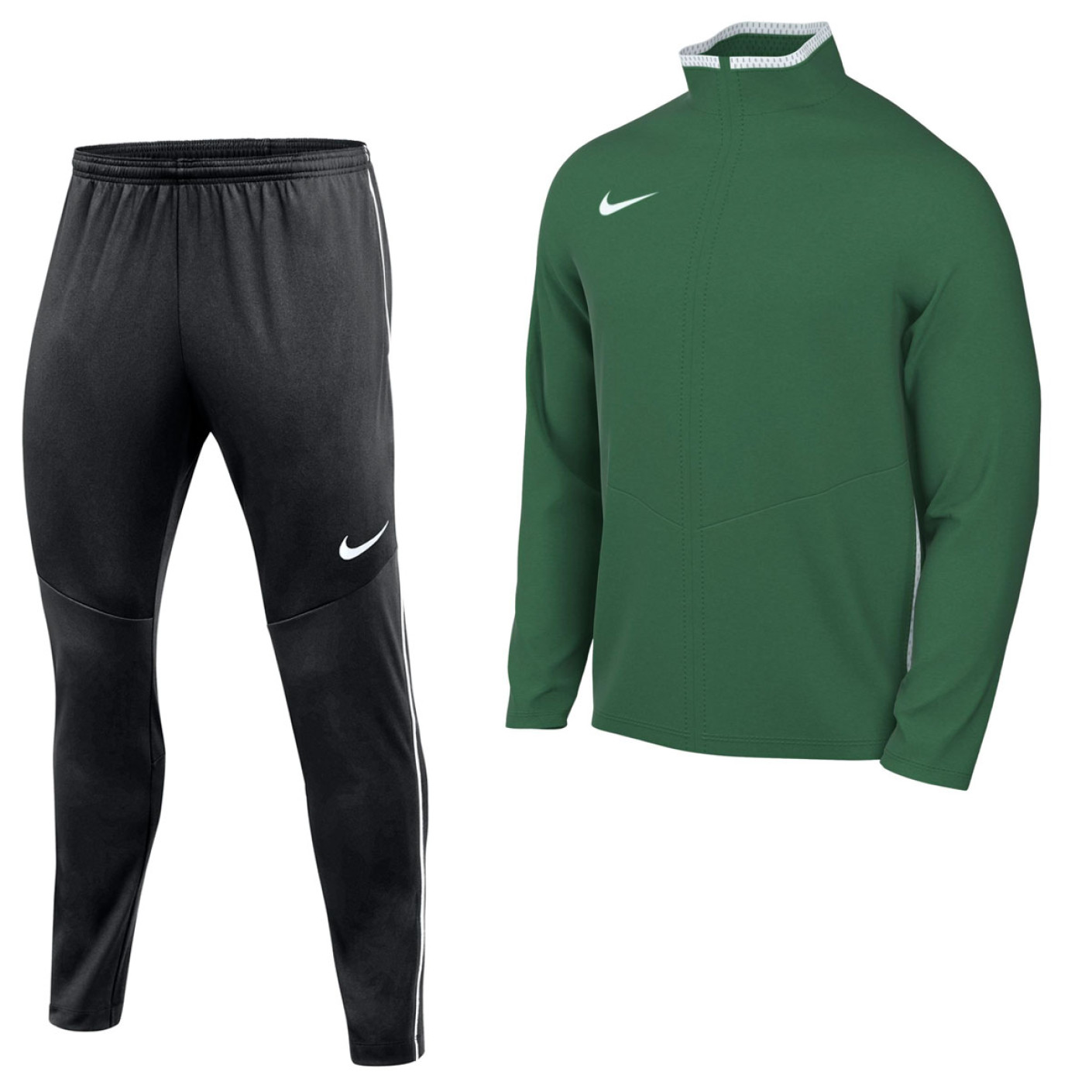 Nike Dri-FIT Park 26 Full-Zip Tracksuit Dark Green Black