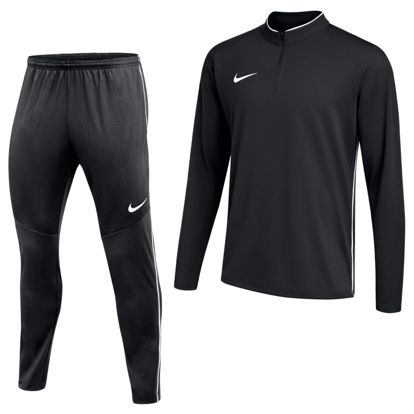 Nike Dri-FIT Park 26 1/4-Zip Tracksuit Black White