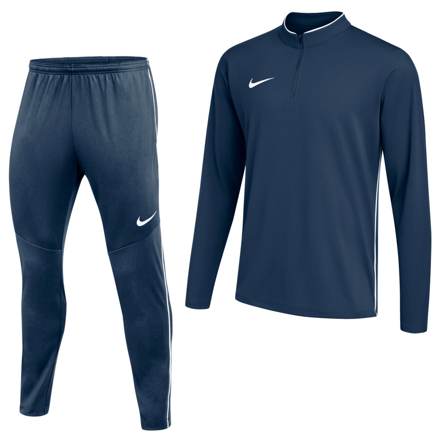 Nike Dri-FIT Park 26 Tracksuit 1/4-Zip Dark Blue White