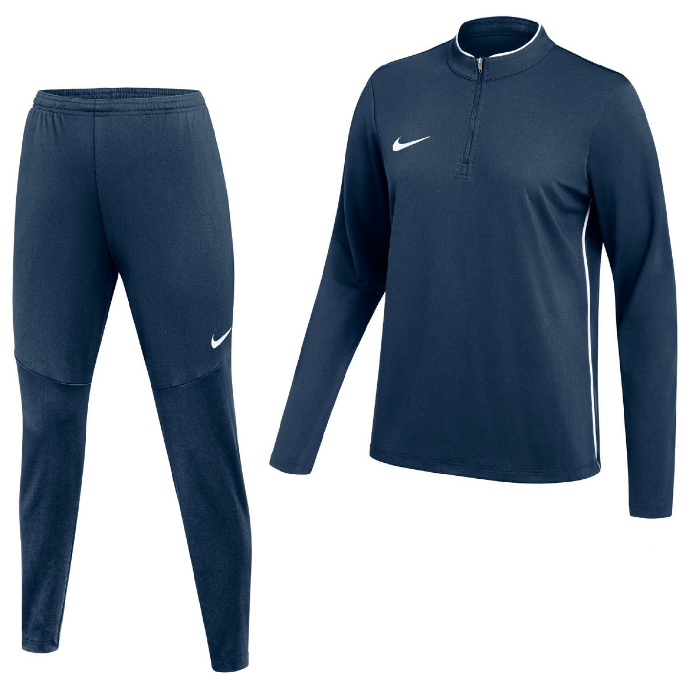 Nike Dri-FIT Park 26 Trainingspak 1/4-Zip Dames Donkerblauw Wit