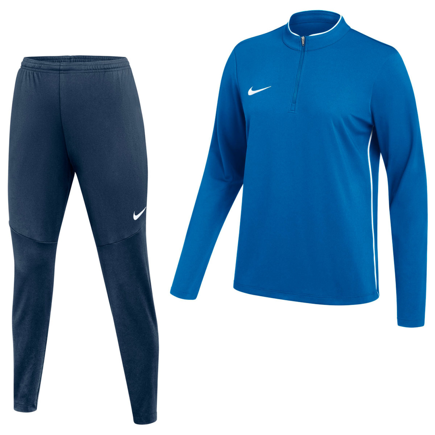 Nike Dri-FIT Park 26 Trainingspak 1/4-Zip Dames Blauw Donkerblauw